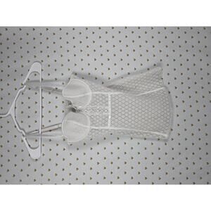 Victoria's Secret White Underwire Bra Top Corset 34C